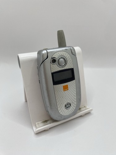 Motorola v500 silver orange - motorola,