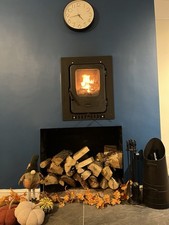 Back Boiler Multi-fuel Inset Stove
