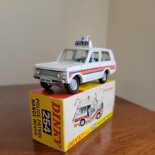 DINKY 254 POLICE PATROL RANGE ROVER SPEEDWHEELS. ABSOLUTELY MINT. BNIB CONDITION