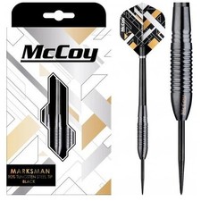 McCOY Marksman  90% Tungsten Darts Set, Black Coated, 26 Gram