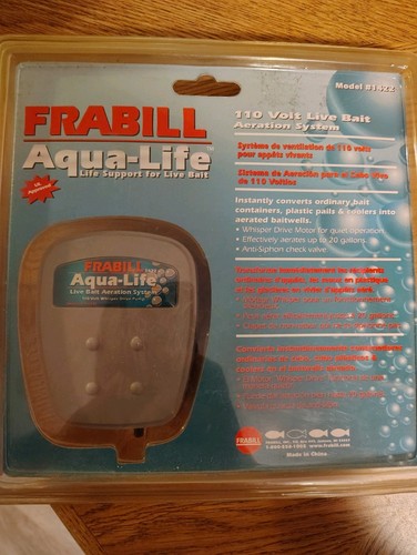 Frabill aqualife 110 volt live - frabill,