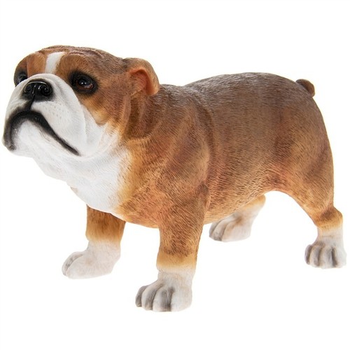 British bulldog resin statue - bulldog,