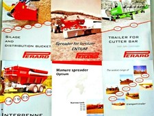 PERARD Farm Machinery Leaflet INTERBENNE TRAILERS FERTILIZER & Manure SPREADER 