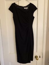 LK Bennett Black Davina Pencil Dress Size 10