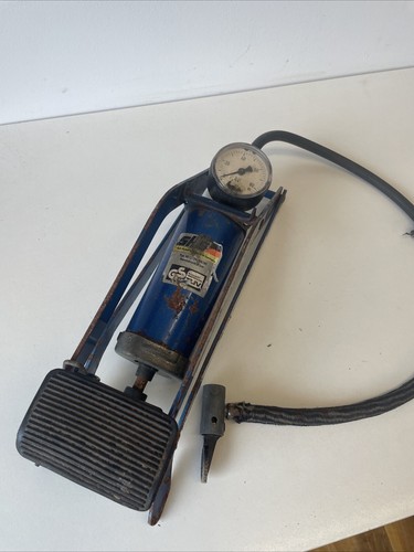 Vintage foot pump - vintage,