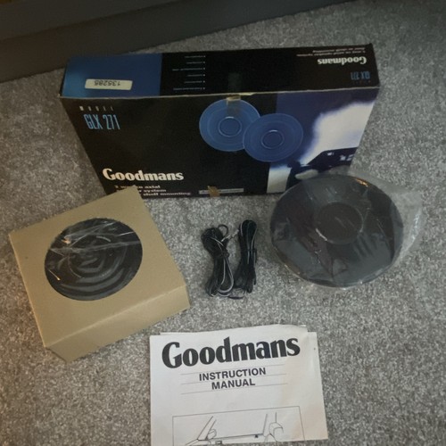 Way goodmans speaker system - goodmans,
