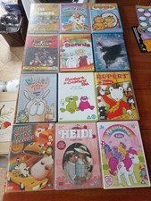 Vintage Kids Dvd Bundle...X 12. My Little Pony, Rupert , Flumps , Heidi