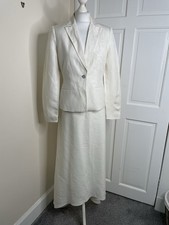 Vintage Monsoon Cream Skirt
