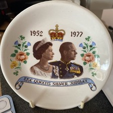Silver Jubilee of Queen Elizabeth II 1952-1977 Small Plate