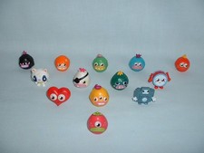 MOSHI MONSTERS Set Of 13 SERIES 2 MOSHLINGS Figures Toys (FISHLIPS/SQUIFF/2011)