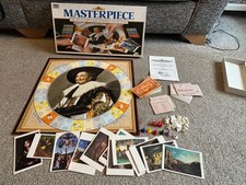 Masterpiece Board Game Parker Art Auction Strategy 1987 Edition 100% complete