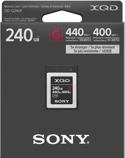 Sony 240GB (256GB pre format) 5x TOUGH XQD Flash Memory Card 