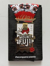 Conqueror Virtual Challenge Medal ‘Mount Fuji’ In Original Sleeve. Never Worn.