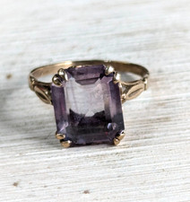 Antique 9ct Yellow Gold Ring