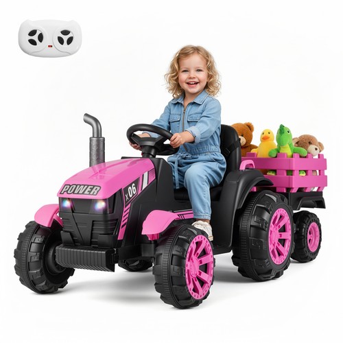 Costway 24v ride tractor - ride, on