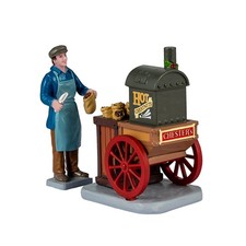 Lemax Christmas Figurine - Chester's Hot Chestnuts