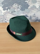 NEW Jameson Irish Whiskey Green Trilby Hat - One Size - 100% Melton