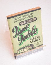 Bus Coach Pocket Timetable