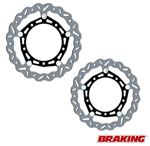 Pair brake discs braking wave - pair,