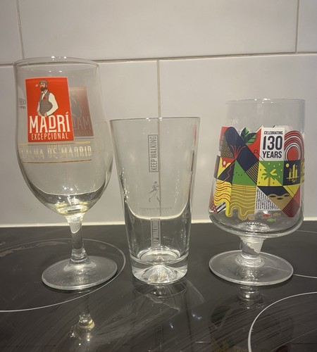 Selection branded glassware - branded,