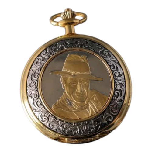 John wayne hunter pocket watch - wayne,
