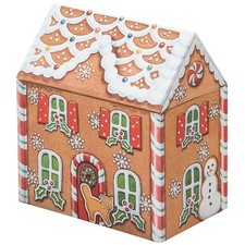 Gingerbread House Storage Tin