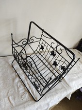 Iron log/stick holder/basket