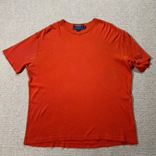 Vintage Polo Sport T Shirt Mens XL Thermal Ribbed Short Sleeve 90s Ralph Lauren