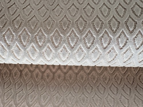 Beige damask fabric roman - damask,