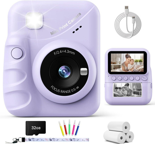 Kids instant print - print, 48mp