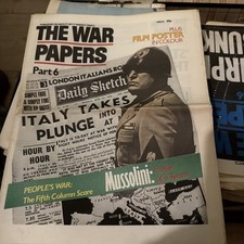 The War Papers Newspaper