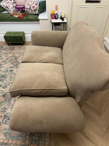 Victorian drop arm sofa - arm, brand