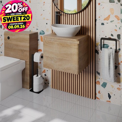 Bathroom cloakroom vanity unit - bathroom,