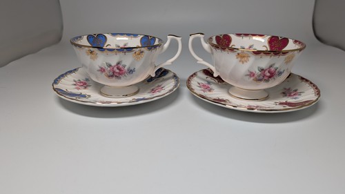 Lot teacups and 2 - of,