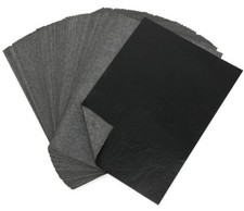 A4 Black Carbon Tattoo Stencil