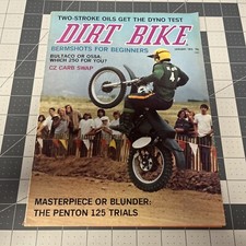 DIRT BIKE MAGAZINE JANUARY