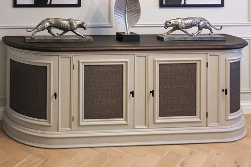 Large curved sideboard - large,