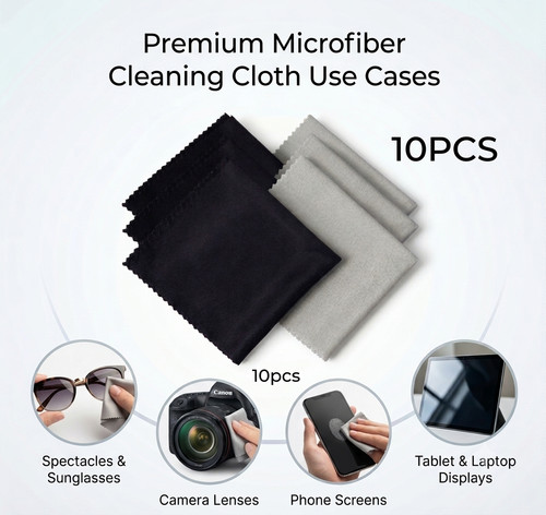 Pack glasses microfibre - 10,