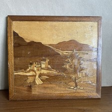 Vintage Marquetry Hand Crafted