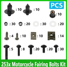 253x Motorcycle Fairing Bolts Kit For Aprilia RS50 RS125 RS250 RS4 125 1996-2016