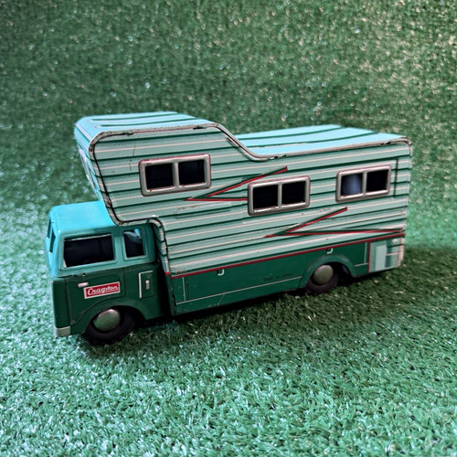 Vintage cragstan tin camper - tin,