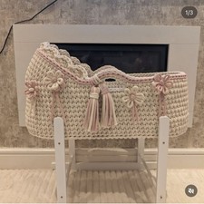 Crochet moses basket with - crochet,
