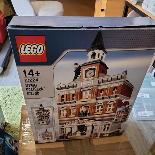 Lego town hall - lego,