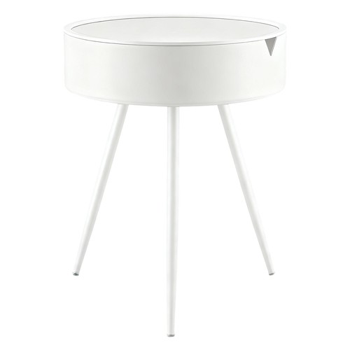 Modern round side table - round,