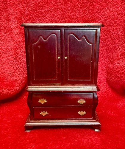 Doll house wooden wardrobe - doll's,