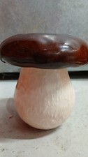 Ceramic Mushroom Funghi Pot with Lid Cute Whimsical Home Decor Vintage