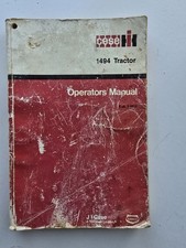 CASE/IH 1494 TRACTOR OPERATORS
