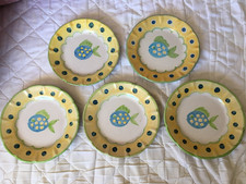 Set 5 vintage Solimene Vietri