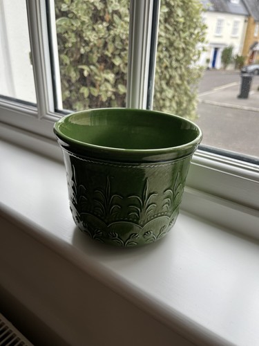 Vintage art nouveau planter - vintage,