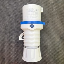 Gewiss GW60015H Industrial Plug 2P+E (3 Pin) 240V Blue - 32 Amp